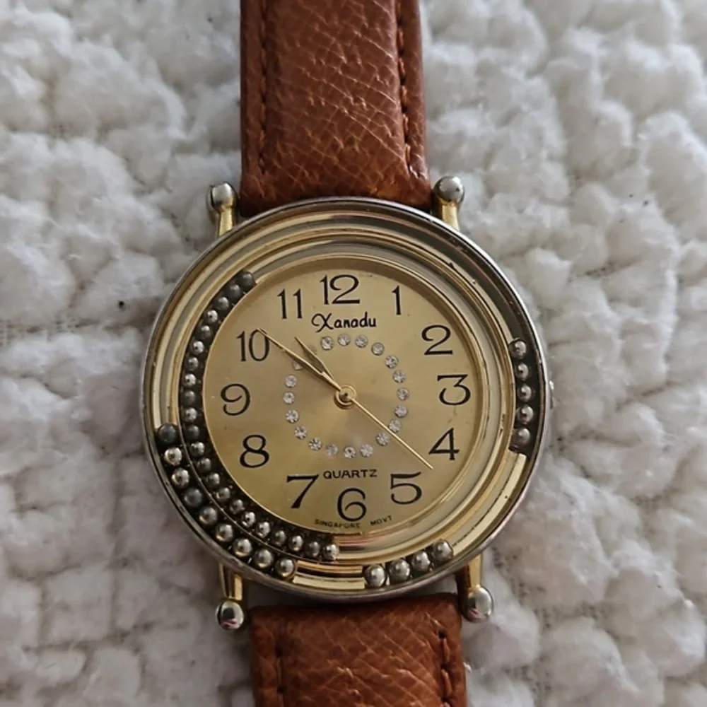 Quartz Watch Genuine Pigskin Wristband 18R‎